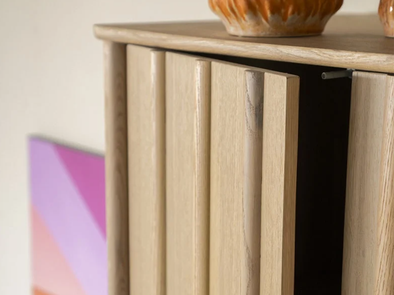 Kast Arvani - 102x47x210cm - naturel