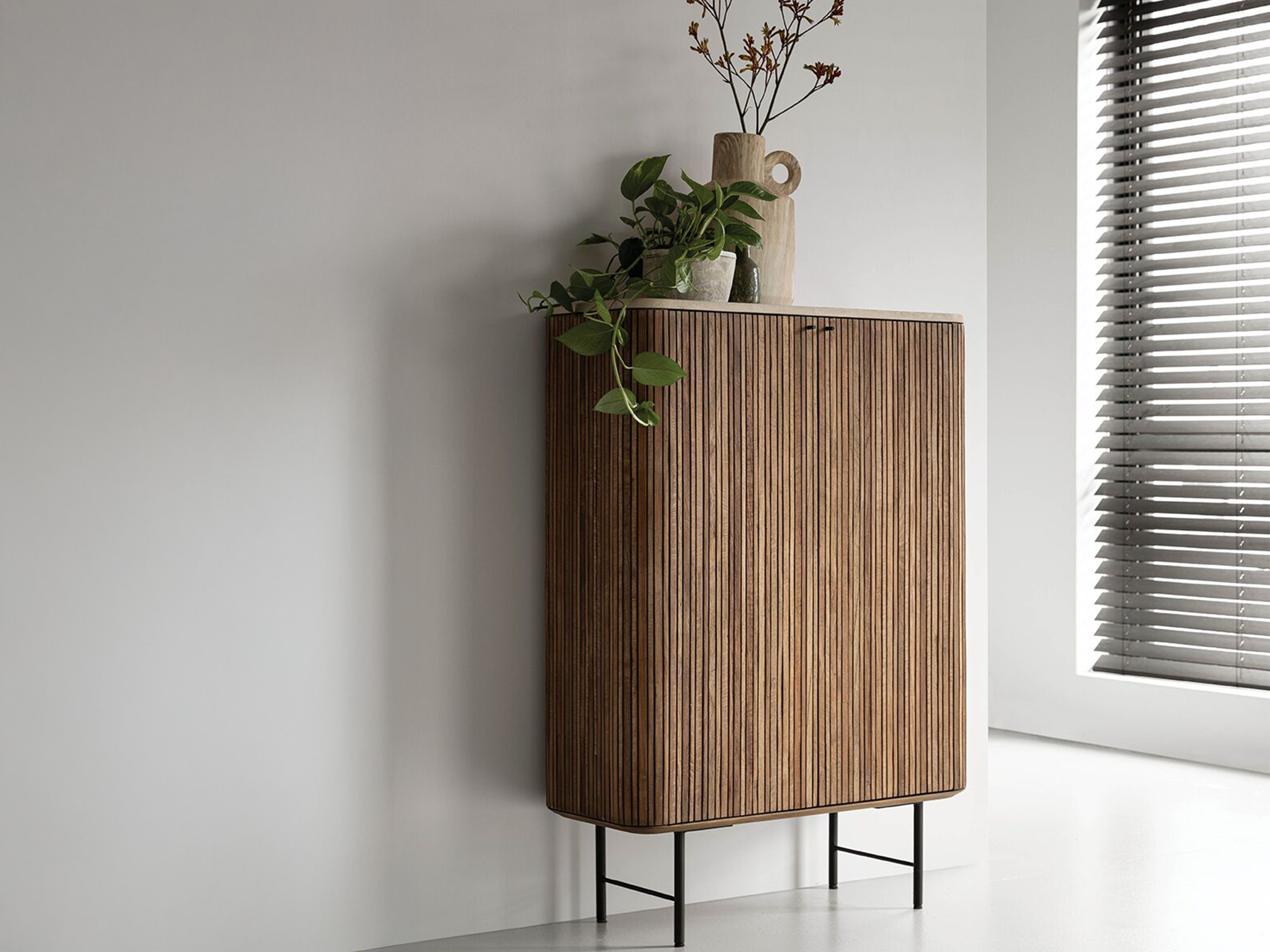 Kast Lagoon - 90x40x130cm - 2 deurs