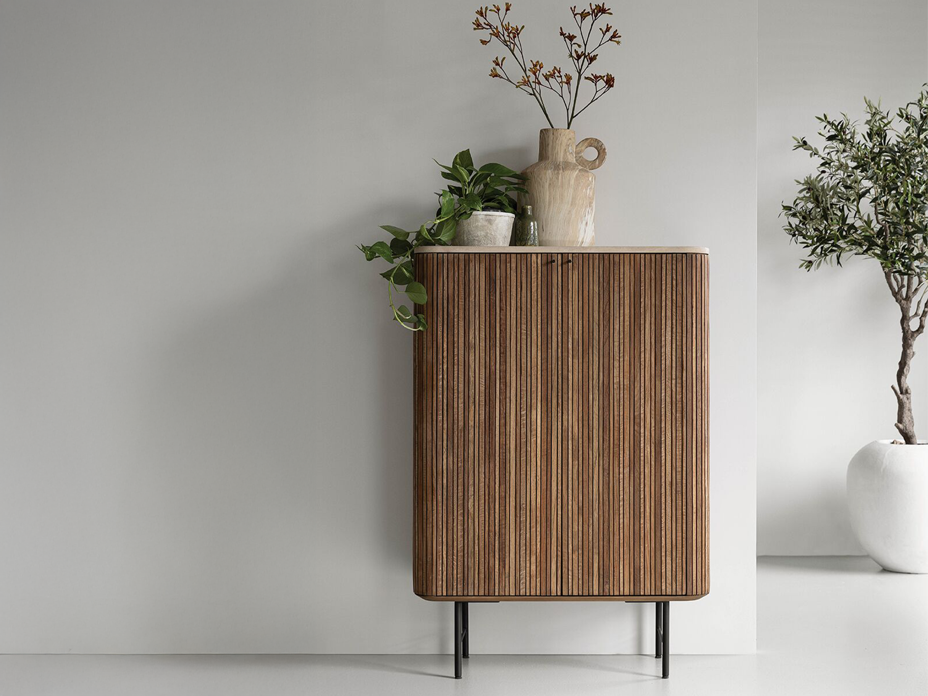 Kast Lagoon - 90x40x130cm - 2 deurs