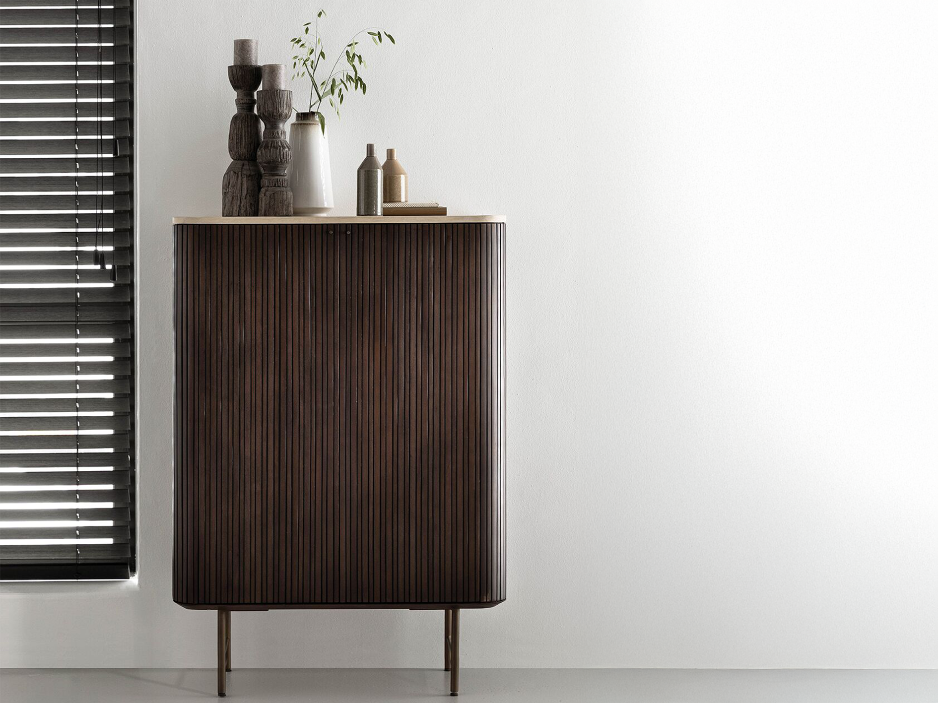 Kast Maroon - 90x40x130cm - 2 deurs