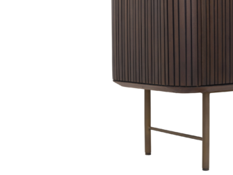 Kast Maroon - 90x40x130cm - 2 deurs