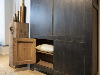 stoere opbergkast met stijlvolle uitstraling