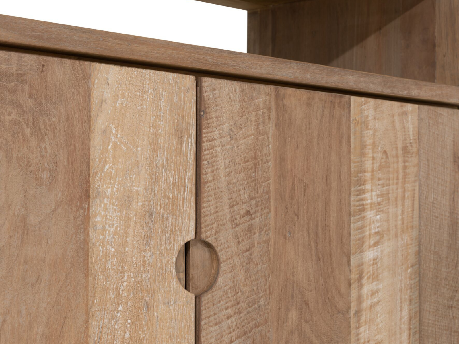 Opbergkast Cascade - 100x40x145cm - 1 open vak - 2 deurs