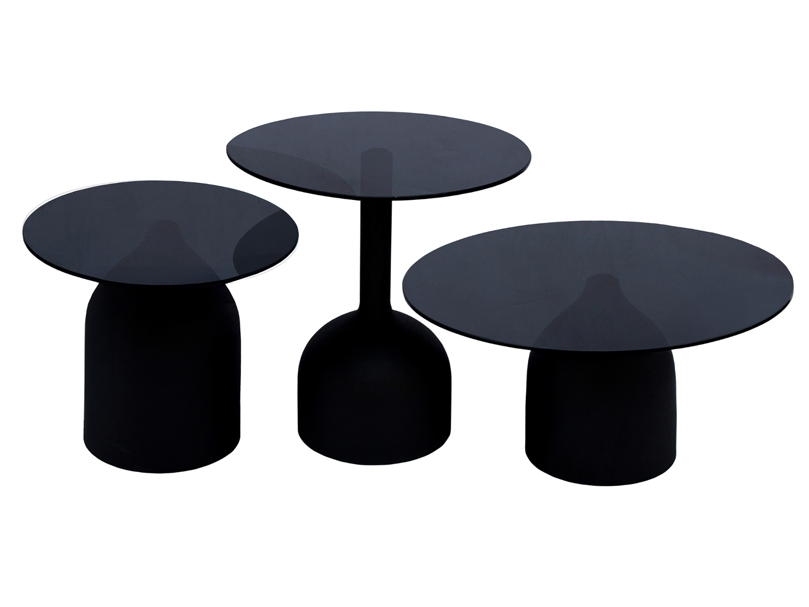 Salontafel Alba Ø50x45cm - Ø55x55cm - Ø70x36cm