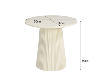 Salontafel Avena - Ø50x46cm