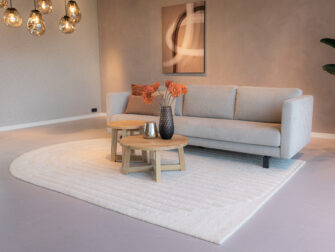 Salontafel Bayonne - Ø45x45cm - Ø65x35cm - tweede laag oud eiken