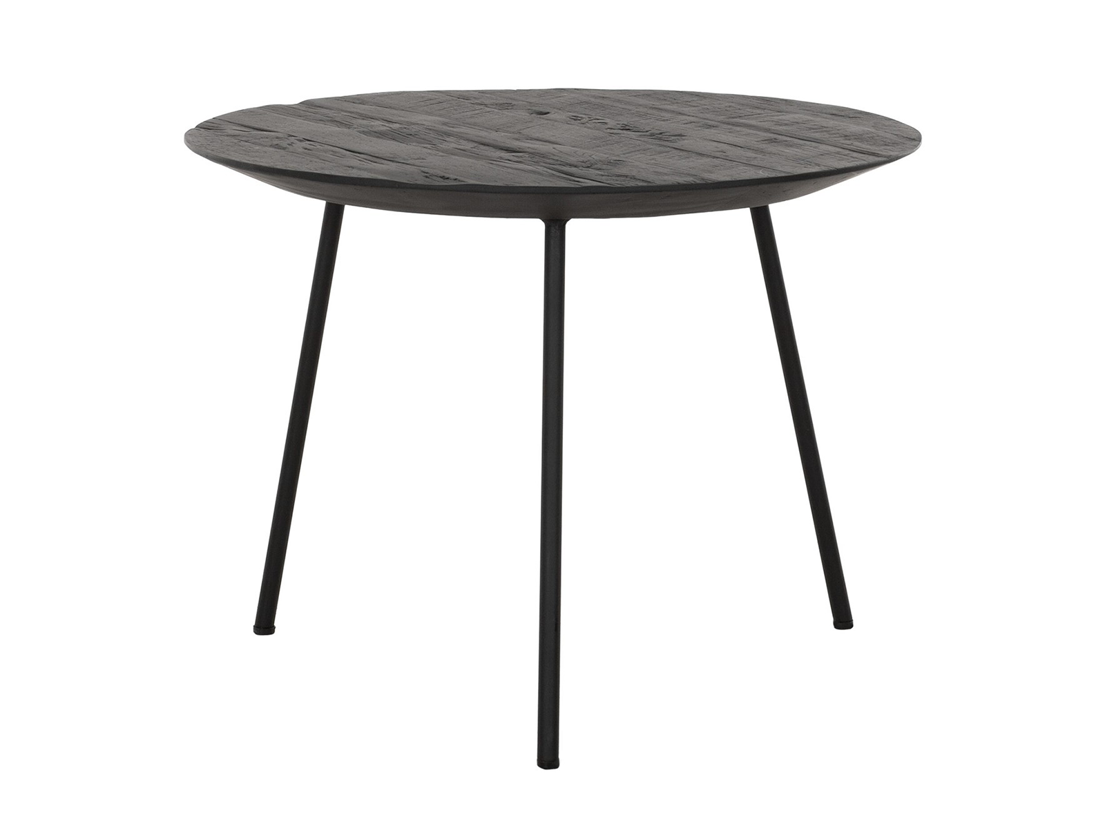 Salontafel Bergamo Ø50x37cm - black