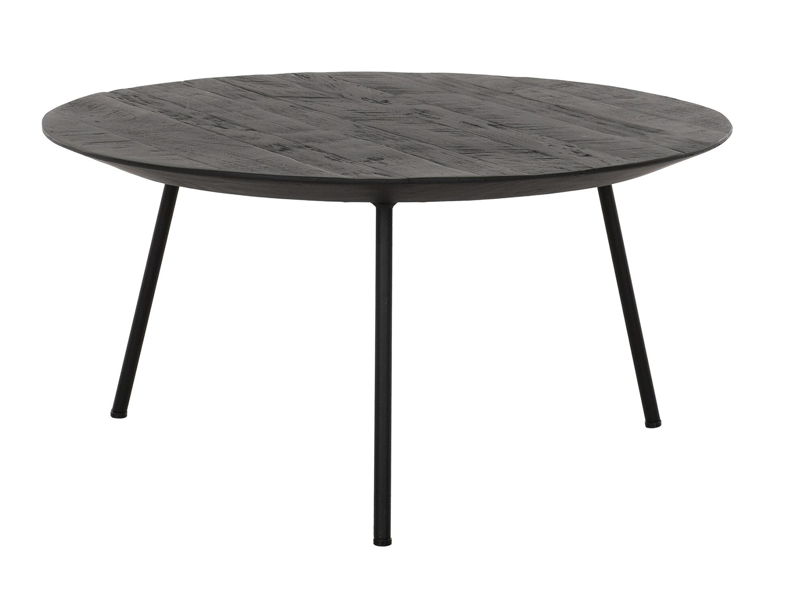 Salontafel Bergamo Ø60x30cm - black