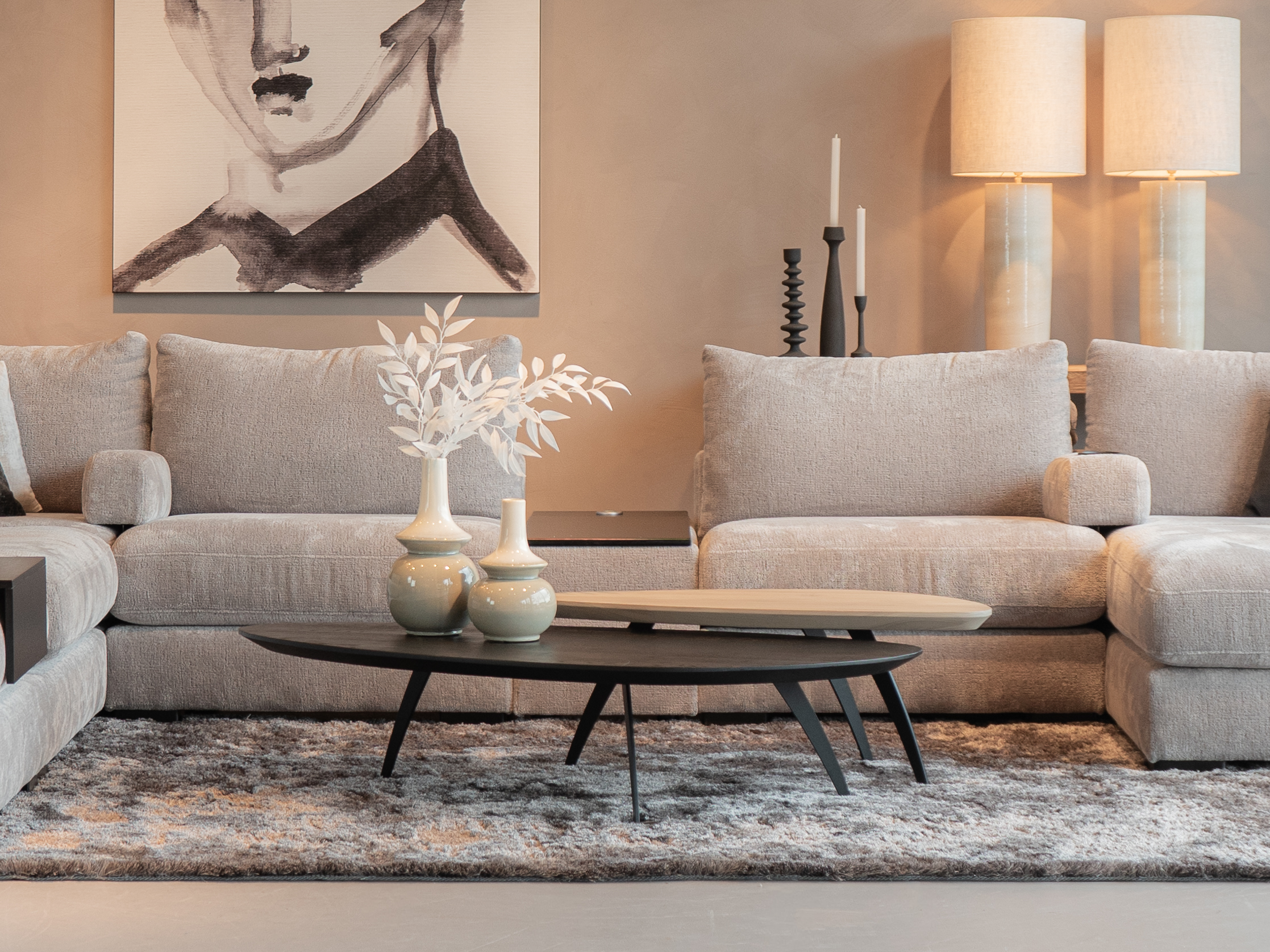 organische massief eiken salontafels