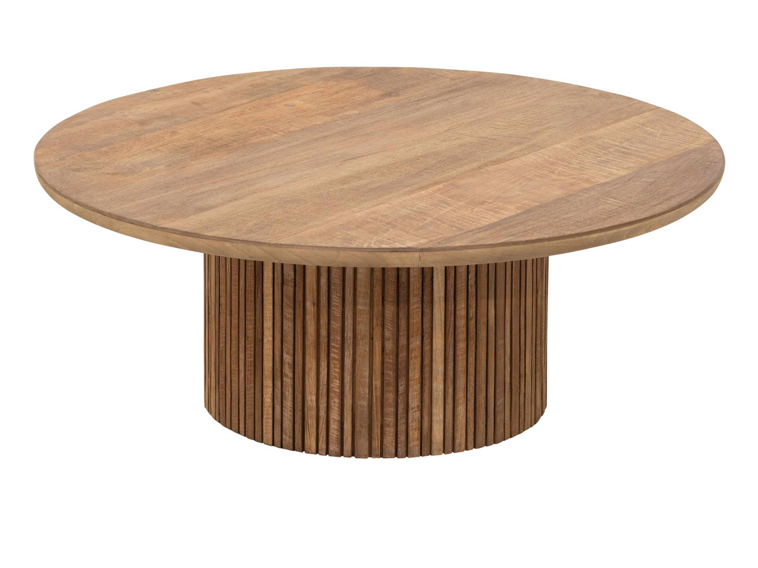 Salontafel Lagoon - Ø90x35cm - teakhout top