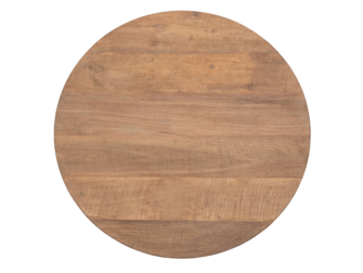 Salontafel Lagoon - Ø90x35cm - teakhout top Salontafel Lagoon - Ø90x35cm - teakhout top