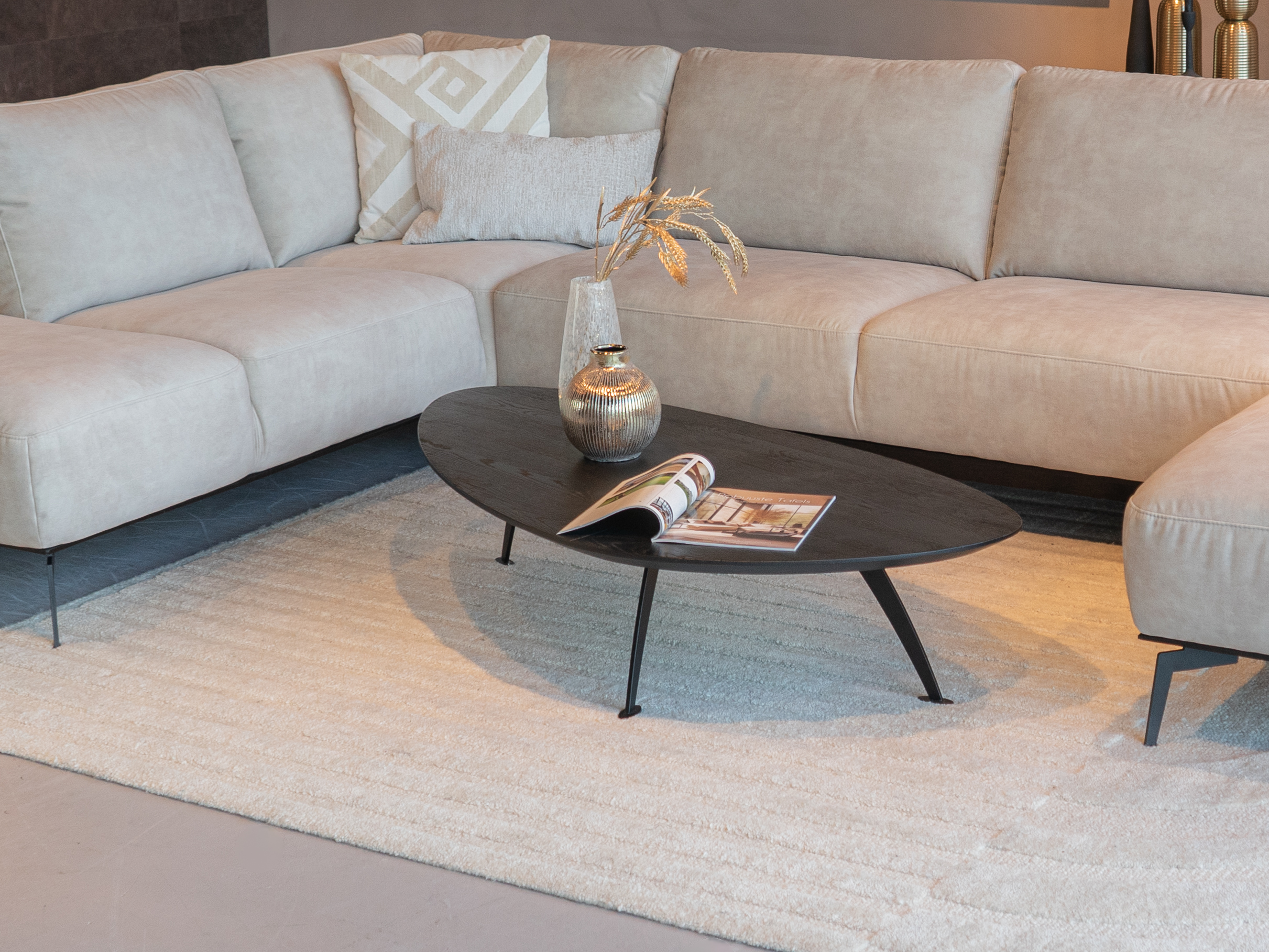 kiezel achtige tafels