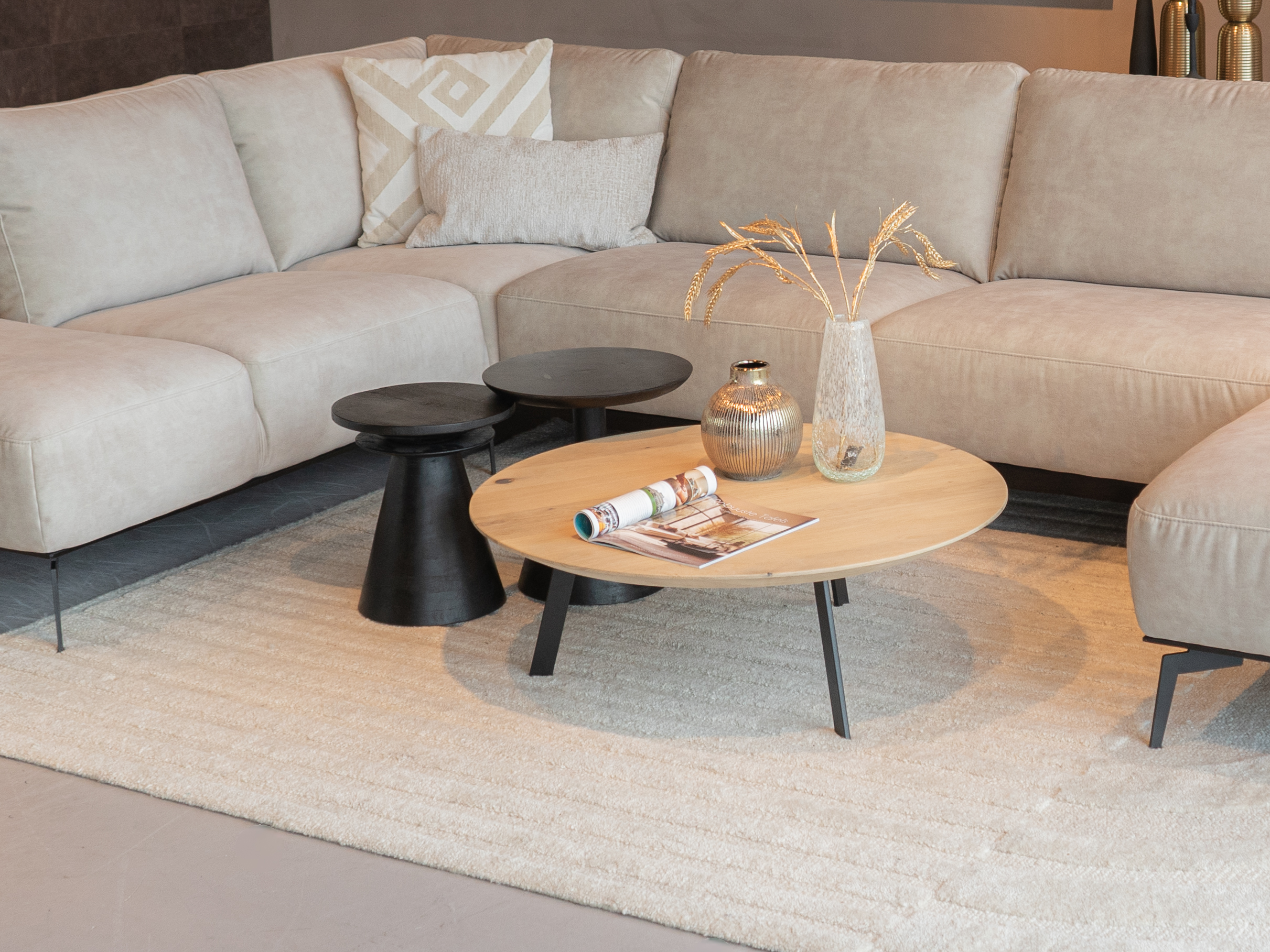 eikenhouten salontafels