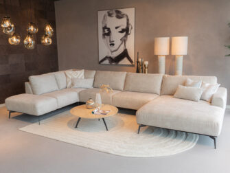 salontafel rond hout