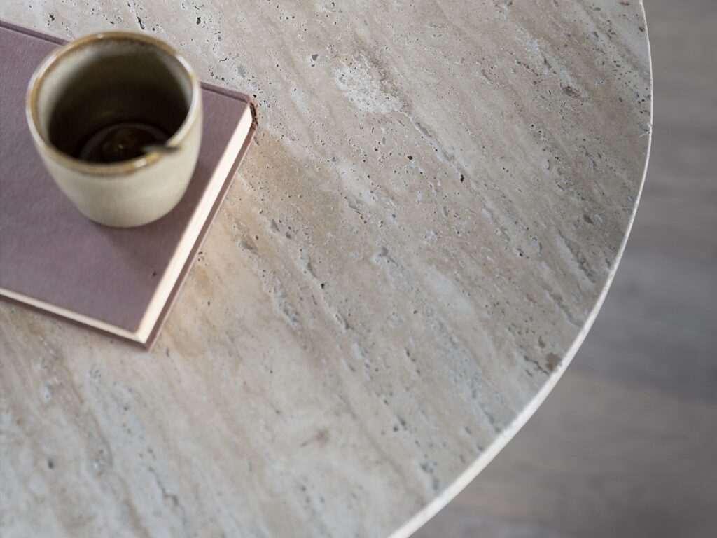 salontafel met rond blad