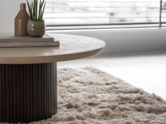 Salontafel Maroon - Ø90x35cm