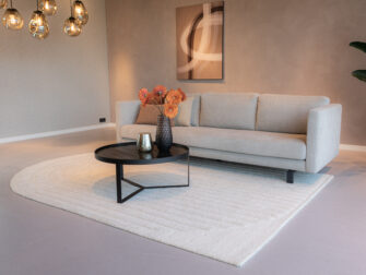 Salontafel Modena - Ø80x35cm - black