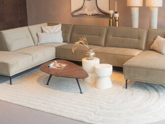 Salontafel Montalcino - 120cm - kiezel - elemental corten