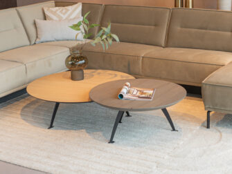 Salontafel Dritto - Ø100cm - rond - master oak light natural