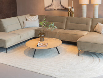 Salontafel Montalcino - rond - 100x30cm - master oak light natural