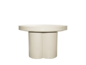 Salontafel Noa - off white - Ø56.5x35.5cm