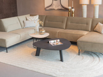 Salontafel Pavia - 100x35cm - stone - lime midnight