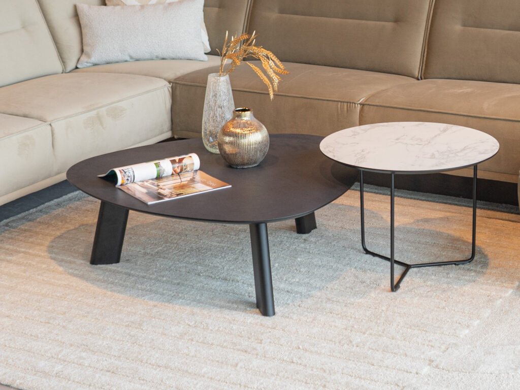 Salontafel Pavia - 100x35cm - stone - lime midnight