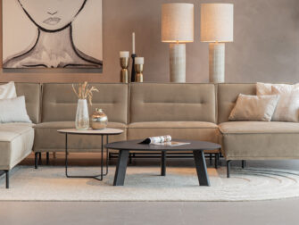 Salontafel Pavia - 100x35cm - stone - lime midnight