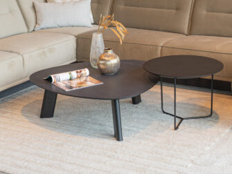 Salontafel Pavia - 100x35cm - stone - lime midnight