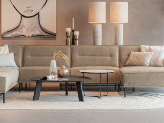 Salontafel Pavia - 100x35cm - stone - lime midnight