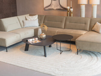 Salontafel Pavia - 100x35cm - stone - lime midnight