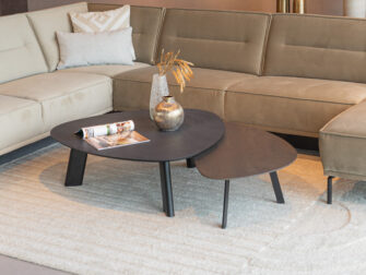 Salontafel Pavia - 100x35cm - stone - lime midnight