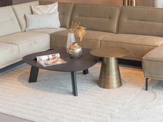 Salontafel Pavia - 100x35cm - stone - lime midnight