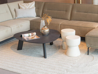 Salontafel Pavia - 100x35cm - stone - lime midnight