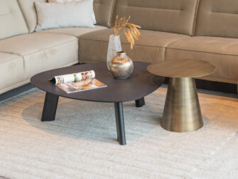 Salontafel Pavia - 100x35cm - stone - lime midnight