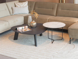 Salontafel Pavia - 100x35cm - stone - lime midnight