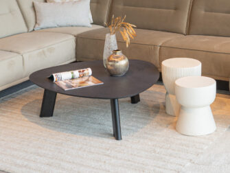 Salontafel Pavia - 100x35cm - stone - lime midnight