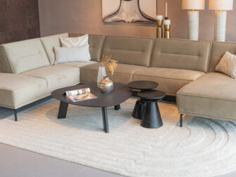 Salontafel Pavia - 100x35cm - stone - lime midnight