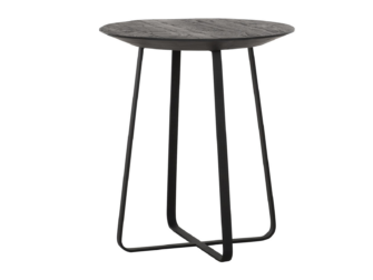 Salontafel Pisa Ø40x45cm - black