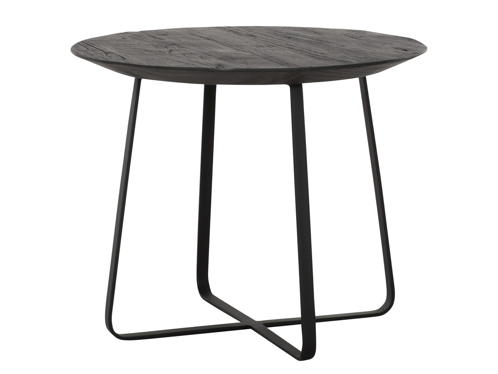 Salontafel Pisa Ø50x40cm - black