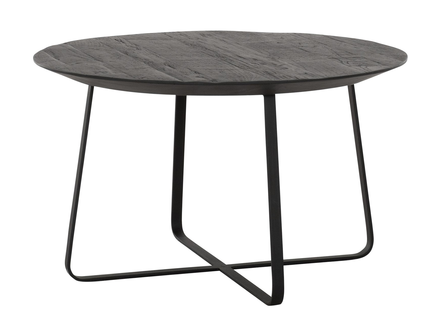 Salontafel Pisa Ø60x35cm - black