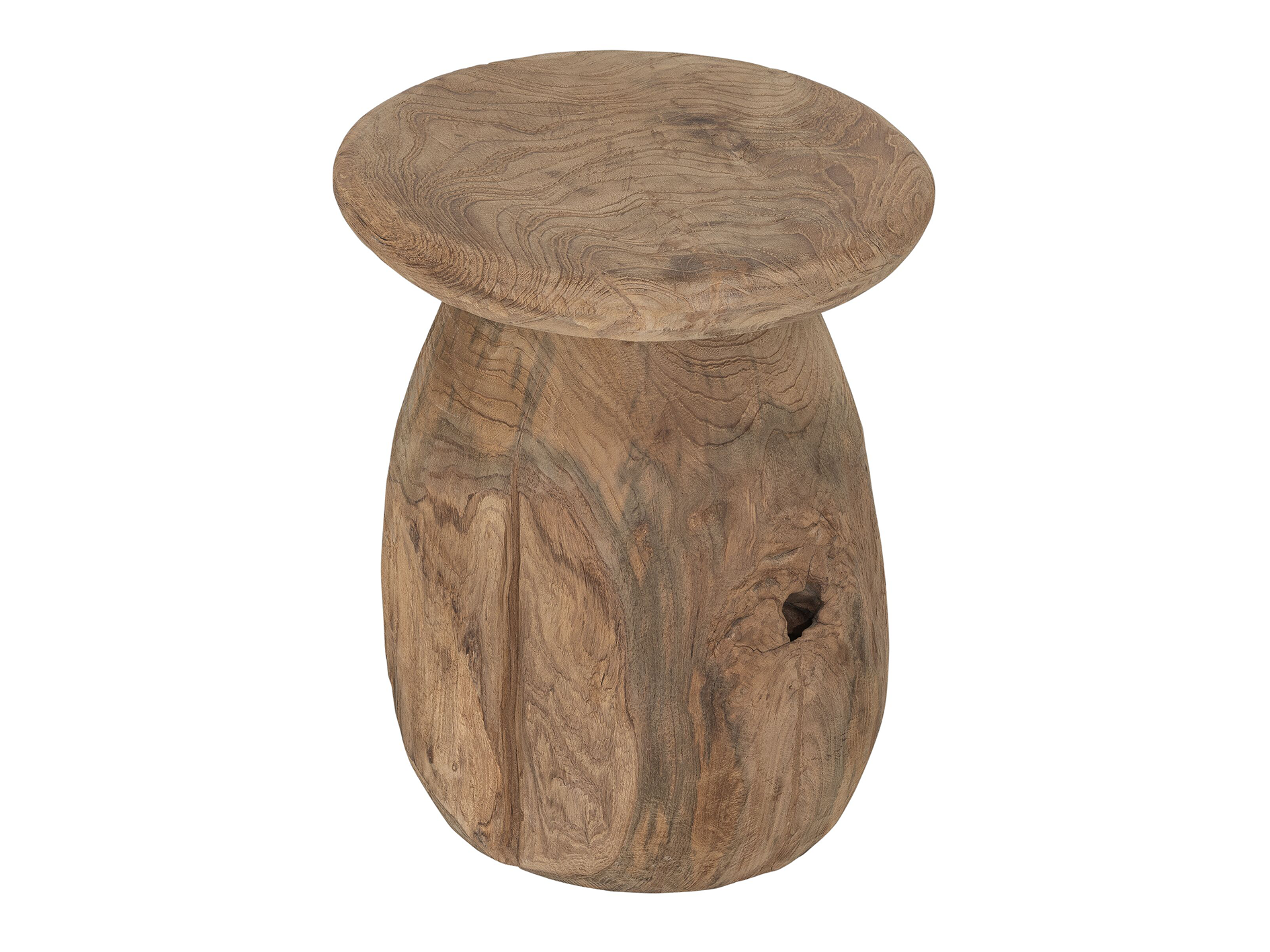 Salontafel Tambora - Ø35x40cm - teakhout