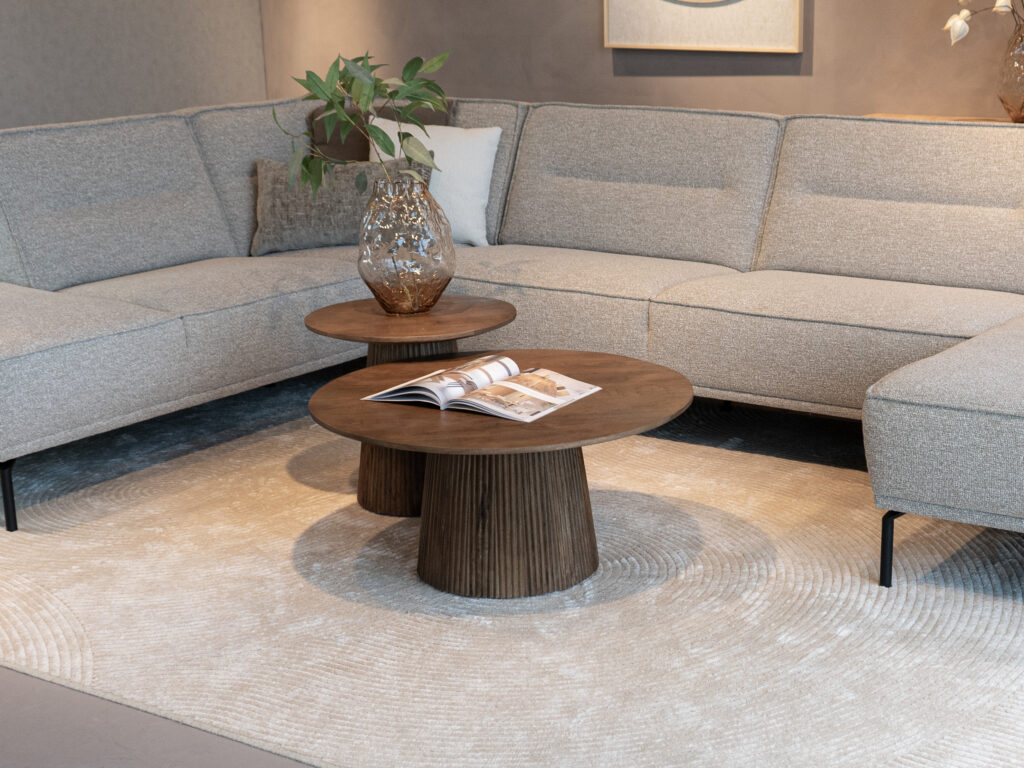 donkerbruine salontafel