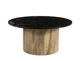 Salontafel Vasto - Ø70x36cm - black