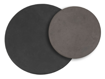 Salontafelset Mandal Ø55x40cm - Ø75x35cm - fudge en pepper salontafel set met aardetinten