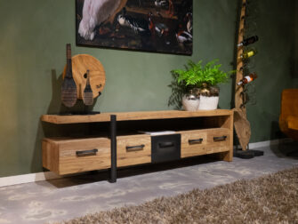 tv-meubel teak hout