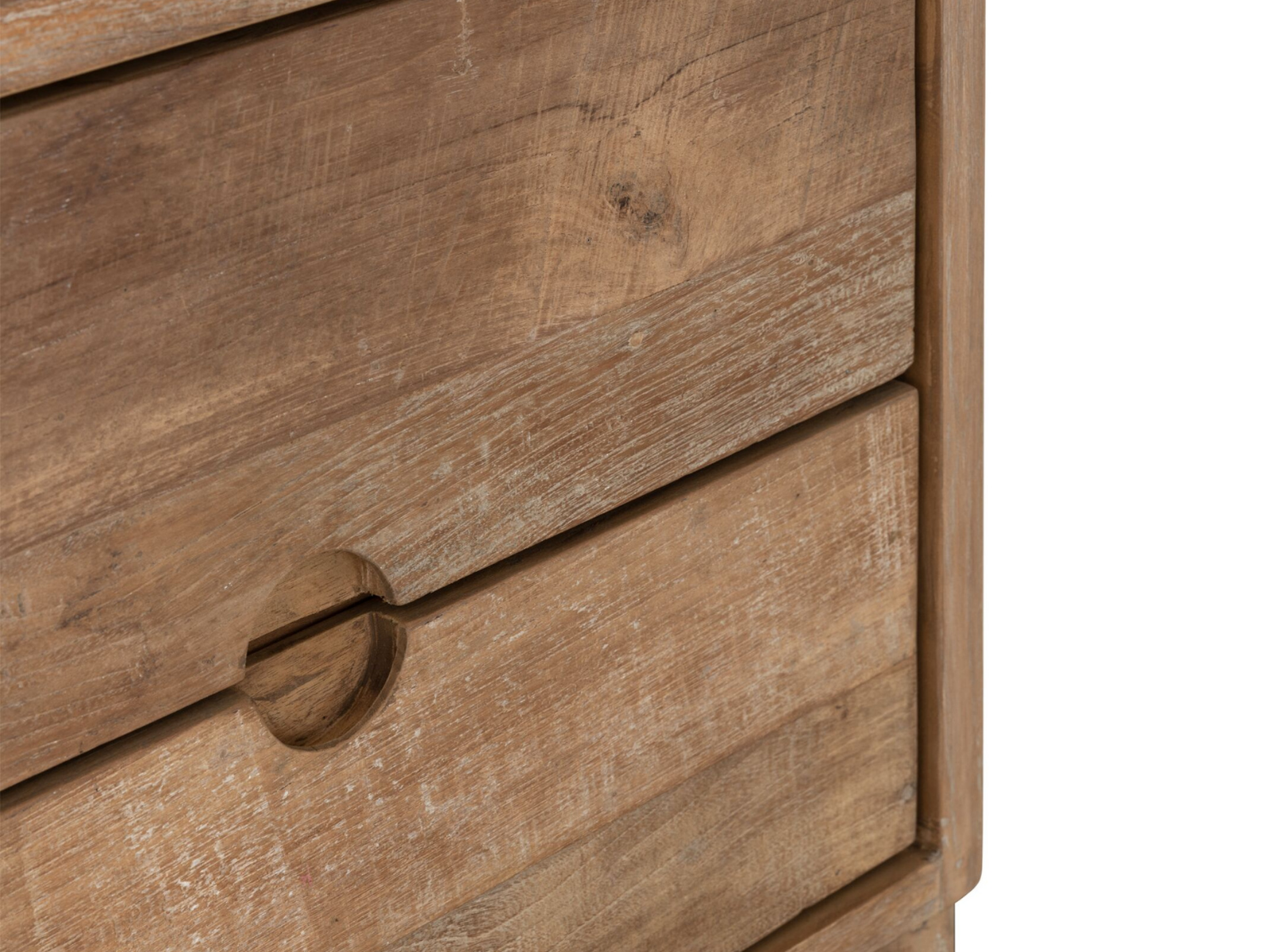 TV-meubel Cascade - 210x35x55cm - 2 laden - 2 open vakken - 2 deurs