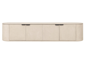 TV-meubel Grandora - 200x40x43cm - 4 deurs - hangend