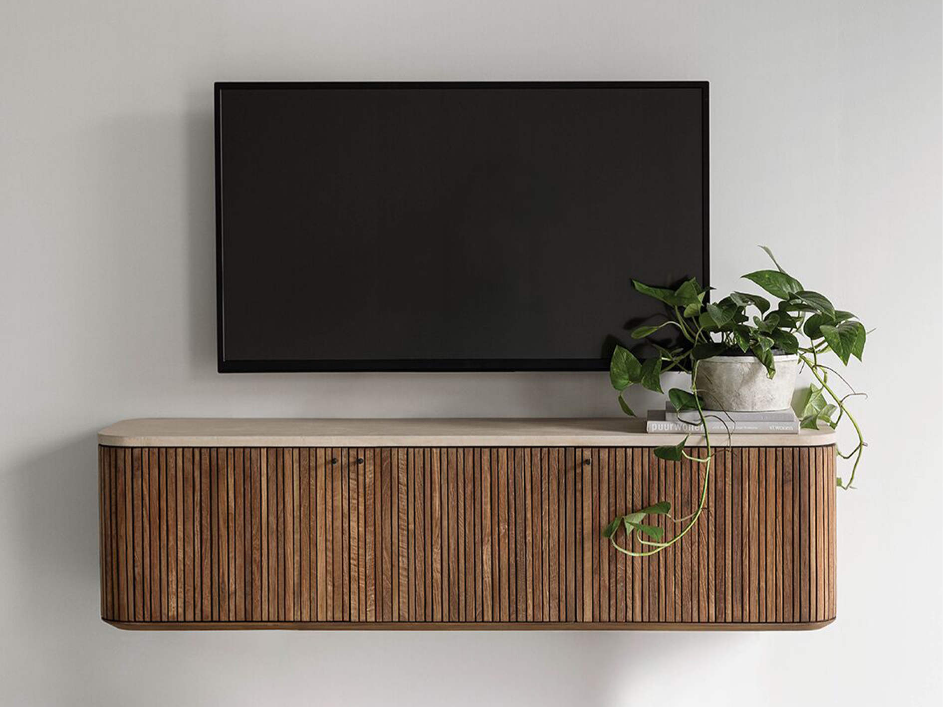 TV-meubel Lagoon - 140x35x37cm - hangend