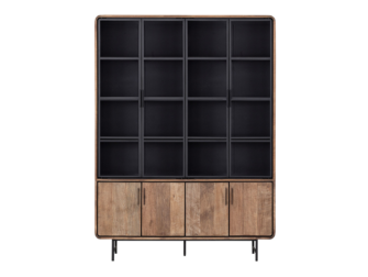 Vitrinekast Budal 160x40x220cm Vitrinekast Budal - 160x40x220cm